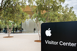 Het hoofdkwartier van Apple in Silicon Valley.